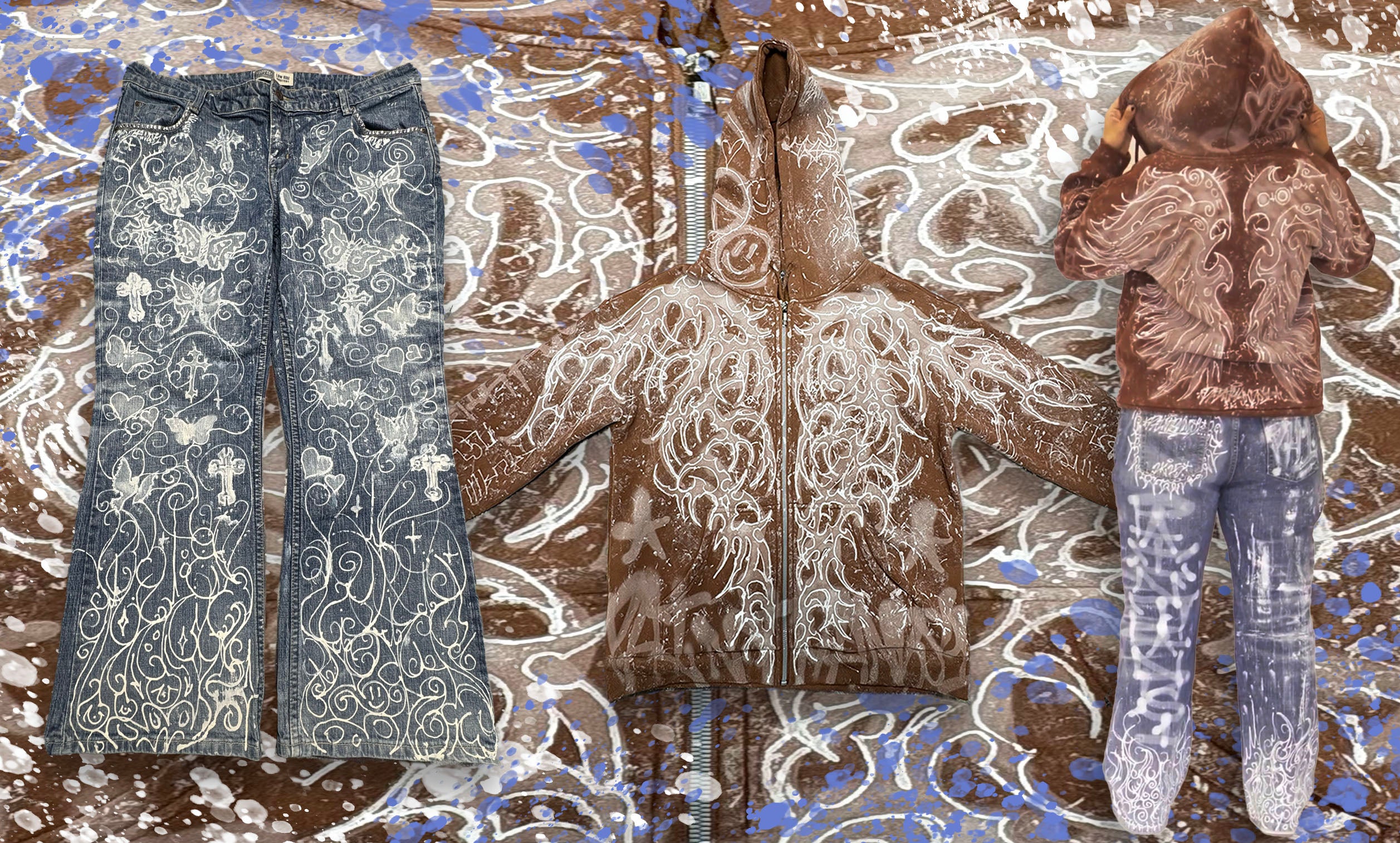 Bootcut Butterfly Jeans