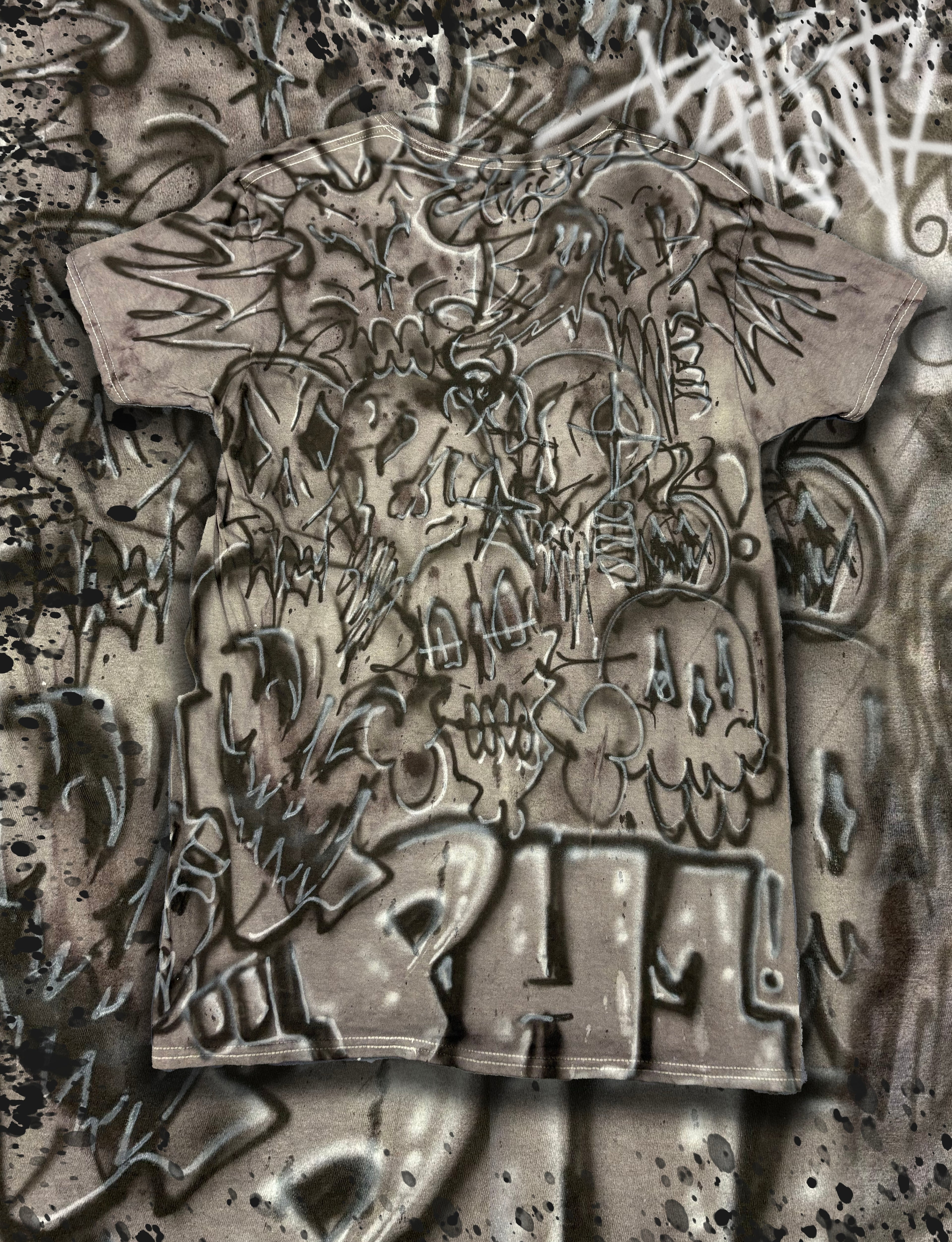 Ghostly Airbrush Shirt