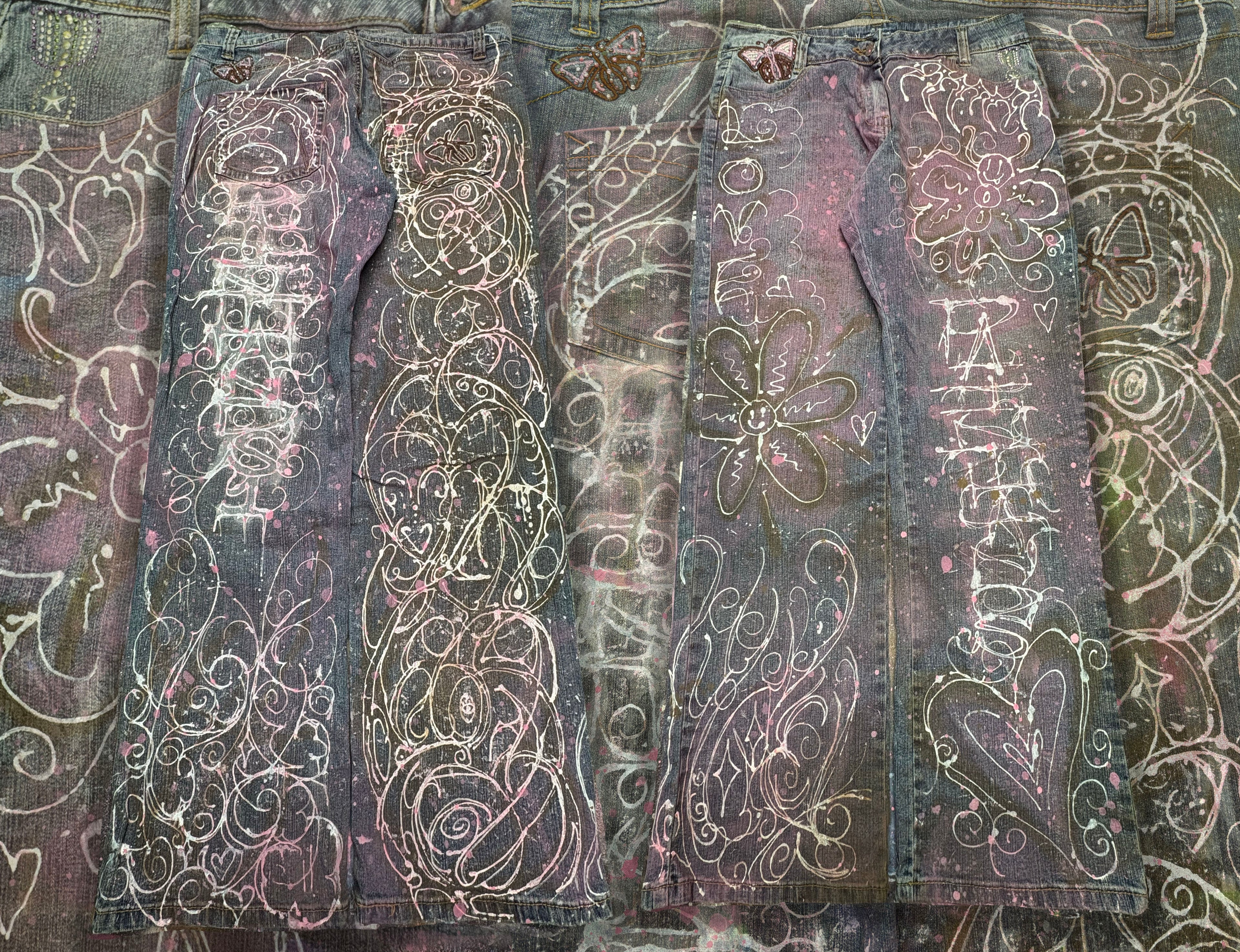 Butterfly Happiness Jeans