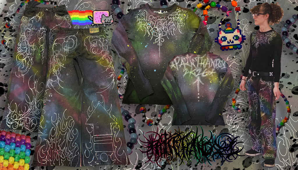 Rainbow sigilism long sleeve