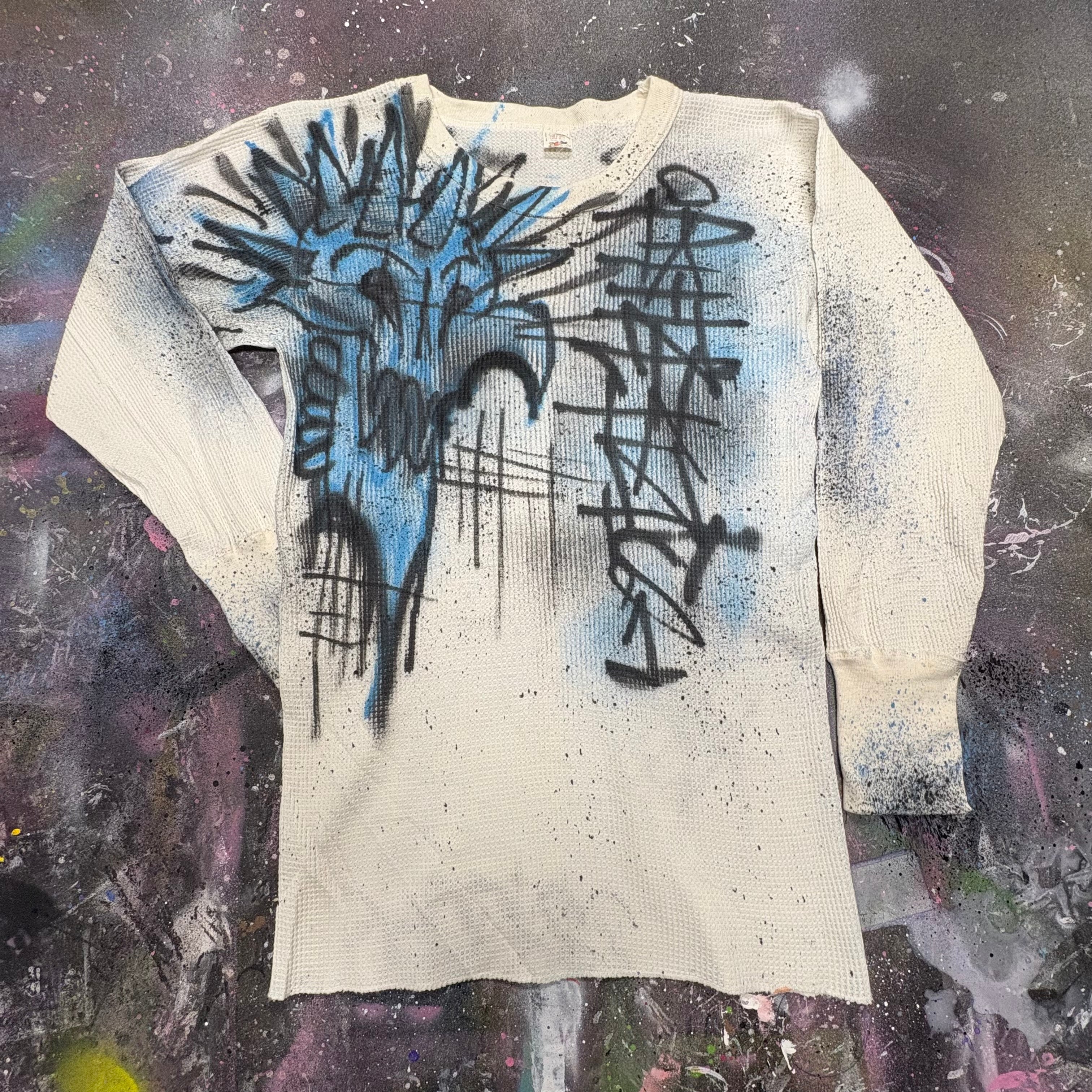 Blue skull thermal
