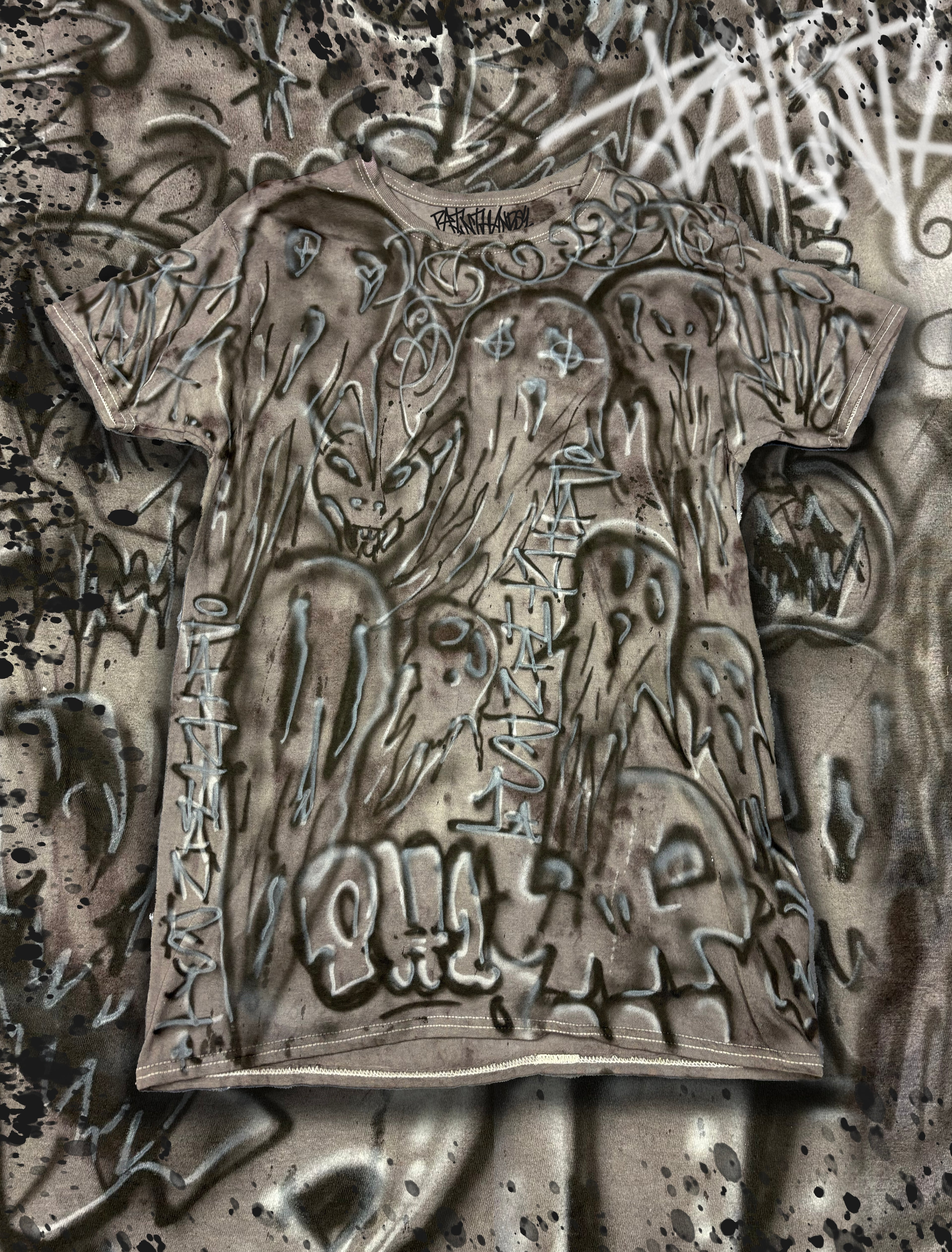Ghostly Airbrush Shirt