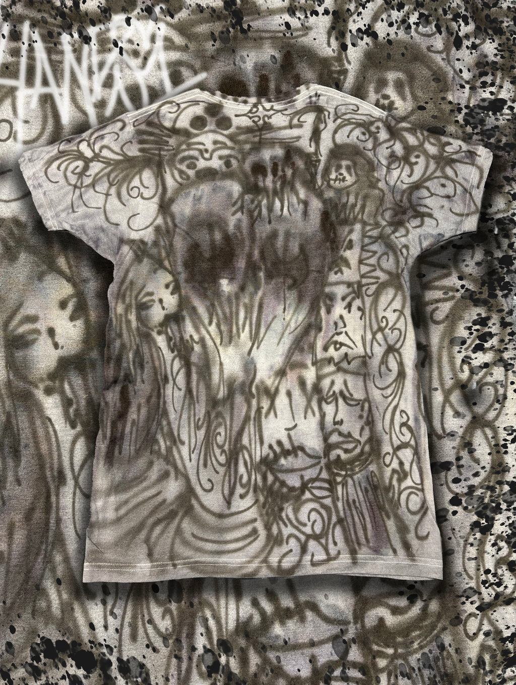 Ghostly Airbrush Shirt