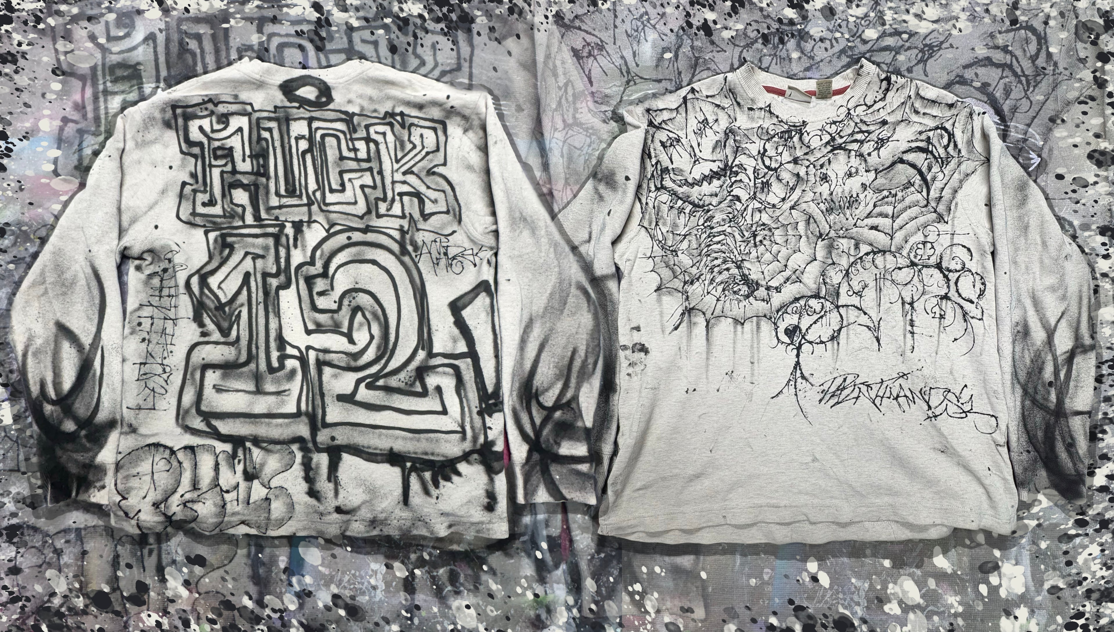 FUCK 12 Graffiti thermal