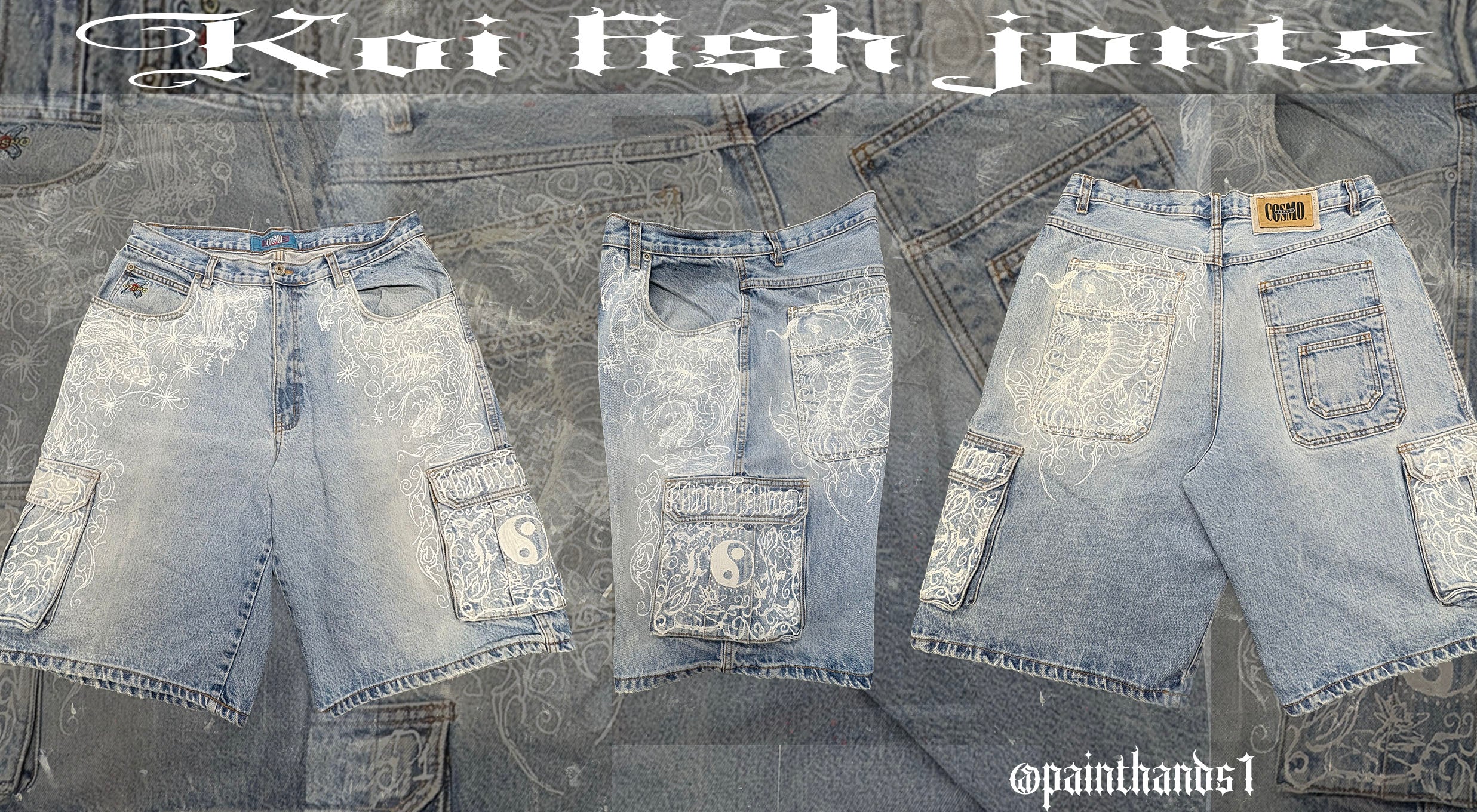 Koi Fish Sigilism Jorts
